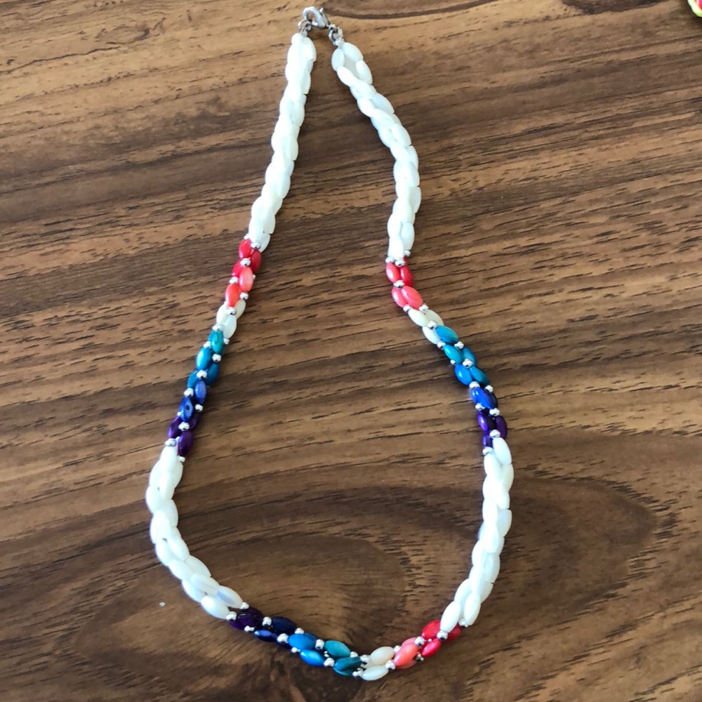 Hawaiian Inspired Beaded Necklace